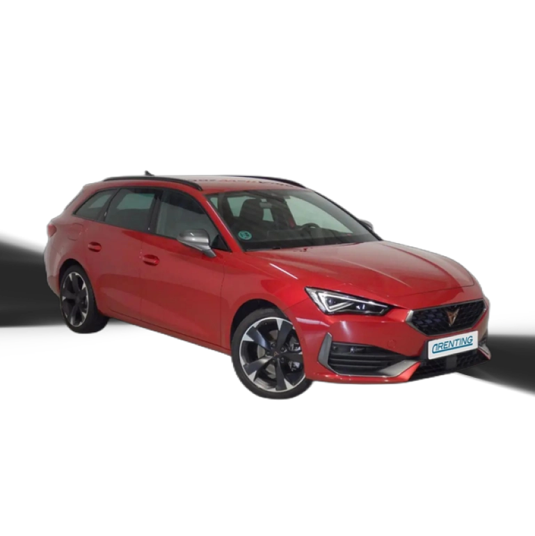 Renting CUPRA Leon 2.0 TSI DSG 140KW Rojo