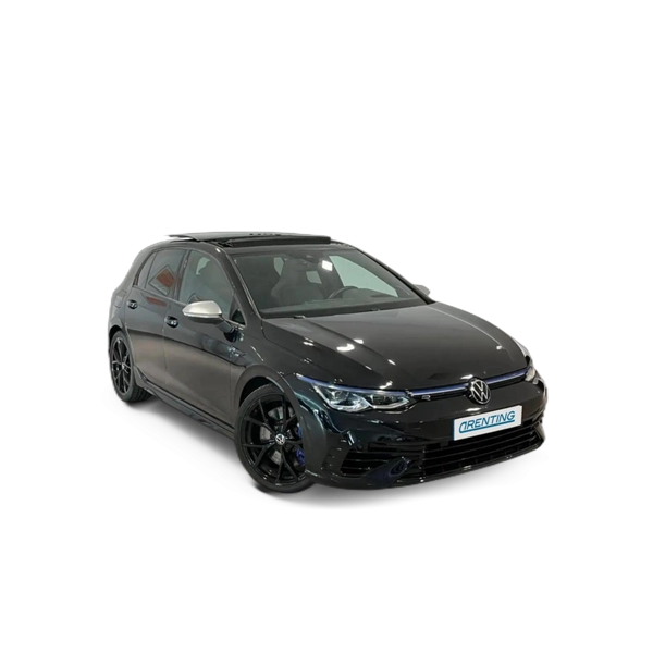 Renting Volkswagen Golf 2.0 TSI R DSG 235kW Negro 1