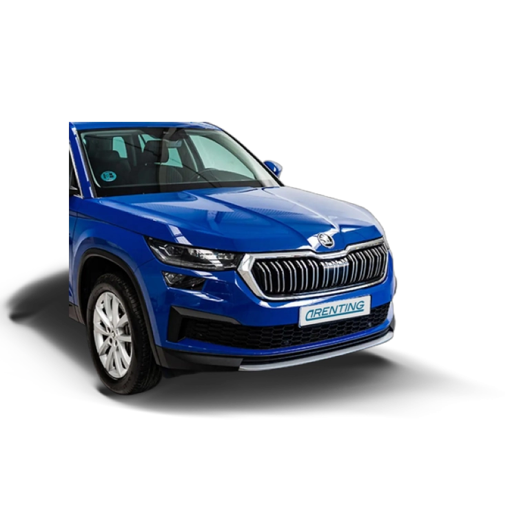 Renting Skoda Kodiaq 2.0 TSI Style 4×4 DSG 140kW Azul