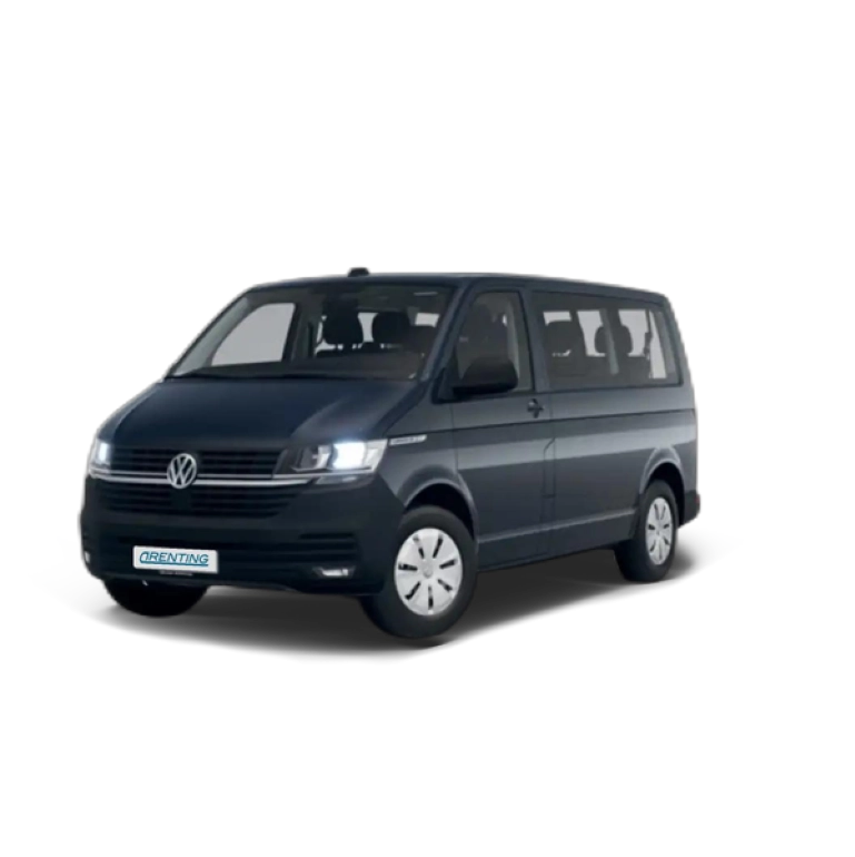 Renting Volkswagen T5 Caravelle 2.0BiTDI Comfortline DSG Azul 1