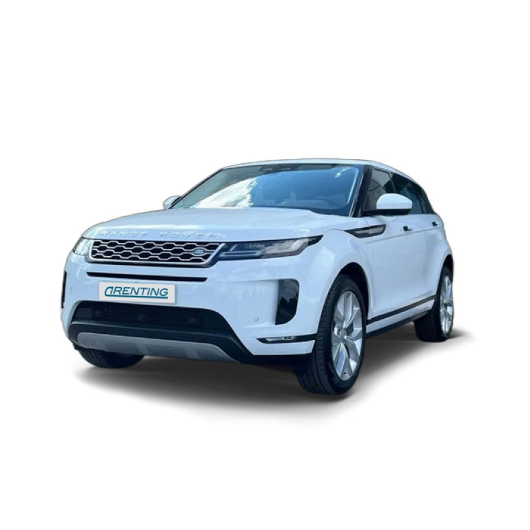 Renting Land Rover Range Rover Evoque 2.0D I4 MHEV SE AWD Aut. 163 Blanco