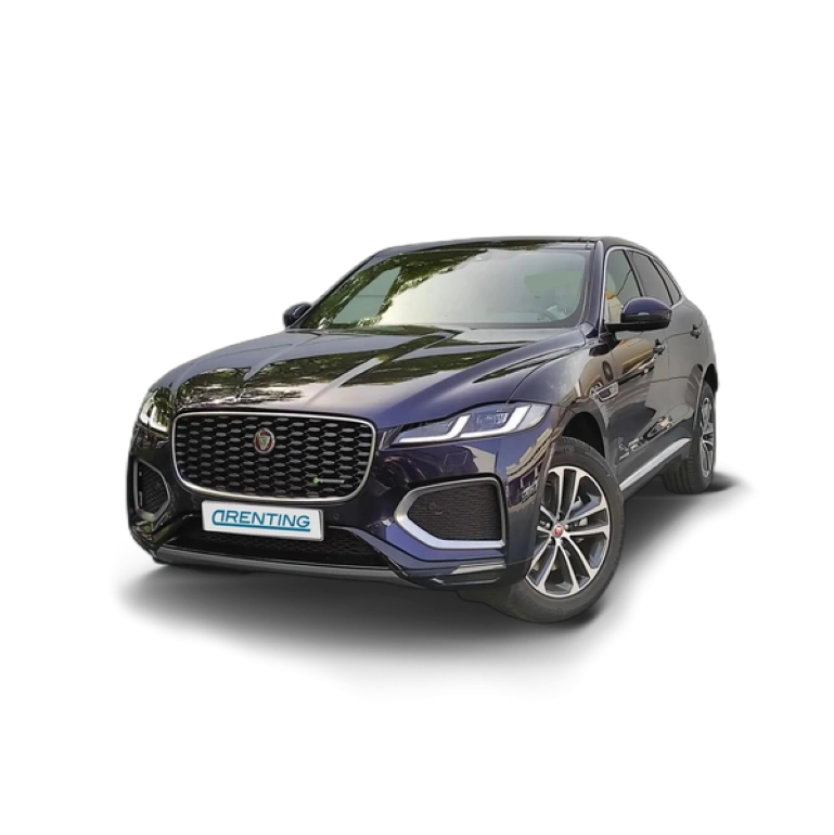 Renting Jaguar F-Pace 2.0D l4 MHEV R-Dynamic S Aut. AWD 204 Azul