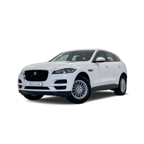 Renting Jaguar F-Pace 2.0i4D Pure RWD 163 Blanco