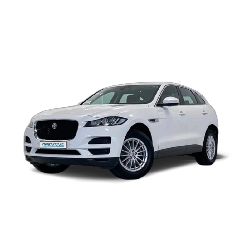 Renting Jaguar F-Pace 2.0i4D Pure RWD 163 Blanco