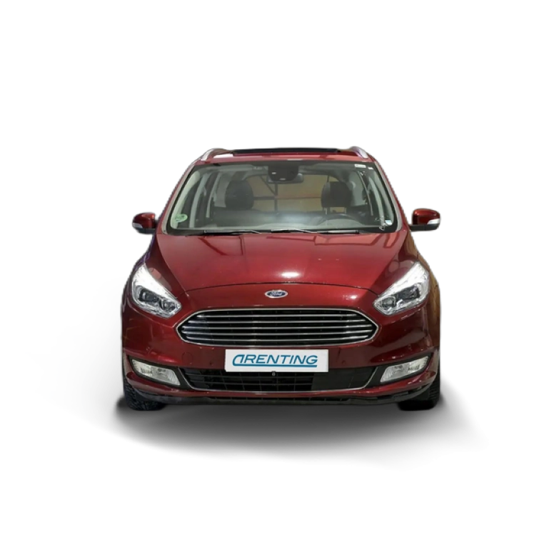 Renting Ford Galaxy 2.0TDCI Titanium Aut. 150 Rojo