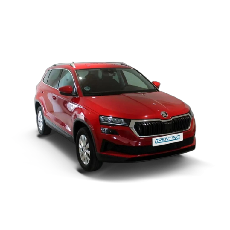 Renting Skoda Karoq 2.0TDI AdBlue Ambition 110kW Rojo