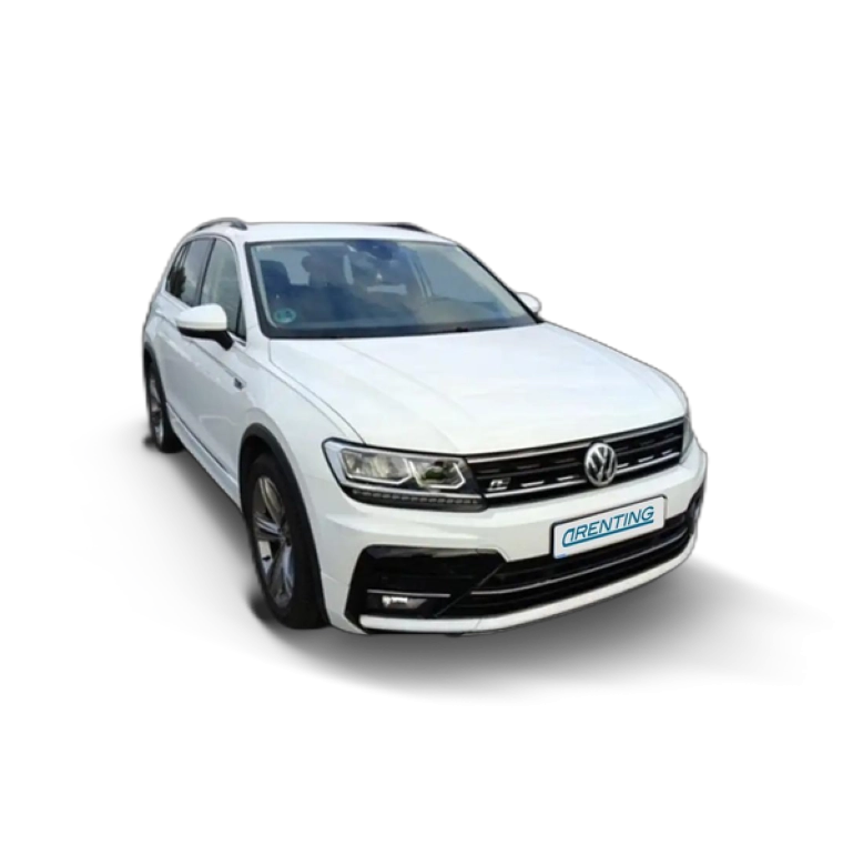 Renting Volkswagen Tiguan 2.0TDI Advance DSG 110kW Blanco 1