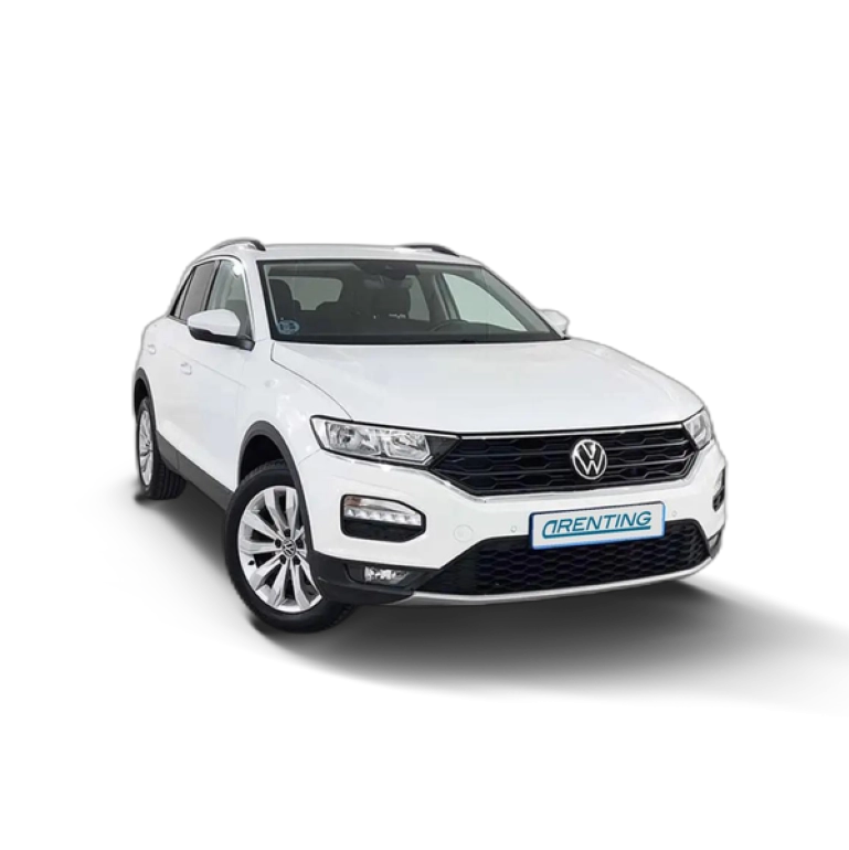 Renting Volkswagen T-Roc 2.0TDI Advance Style 85kW Blanco 1