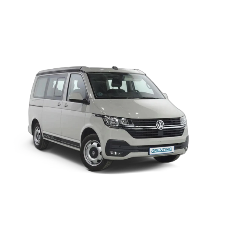 Renting Volkswagen T5 California 2.0TDI BMT Outdoor Beach Tour 110kW Gris