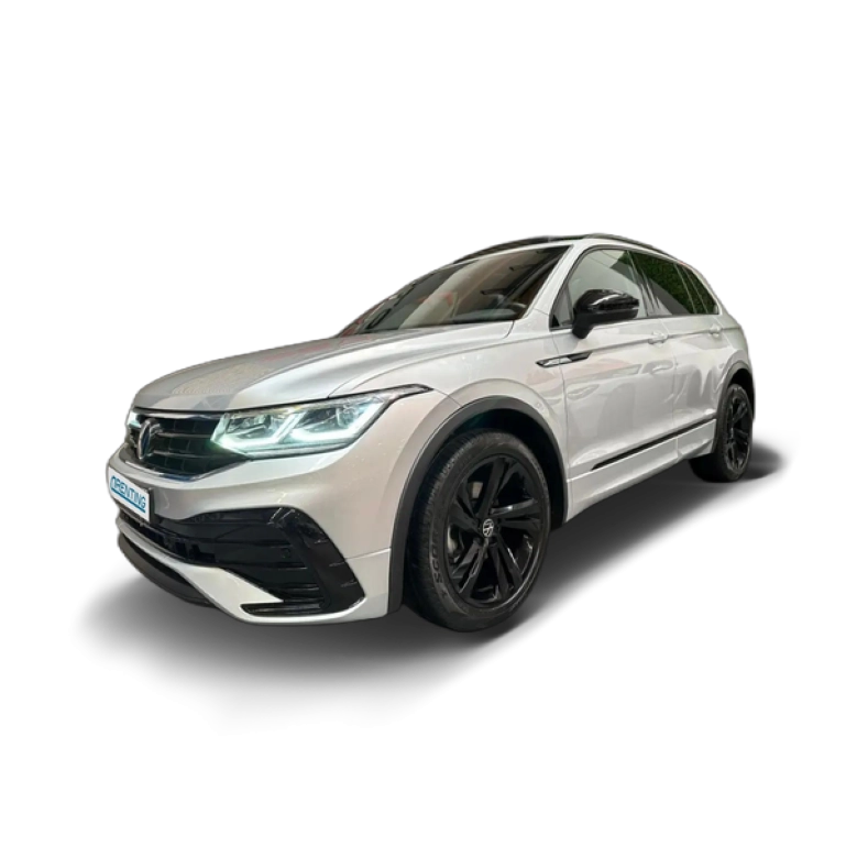 Renting Volkswagen Tiguan 2.0TDI DSG R-Line 110kW Gris 1