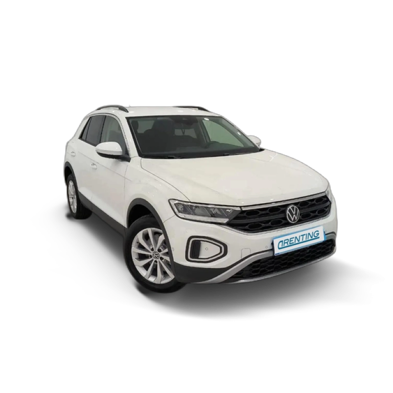 Renting Volkswagen T-Roc 2.0TDI Life Blanco 1