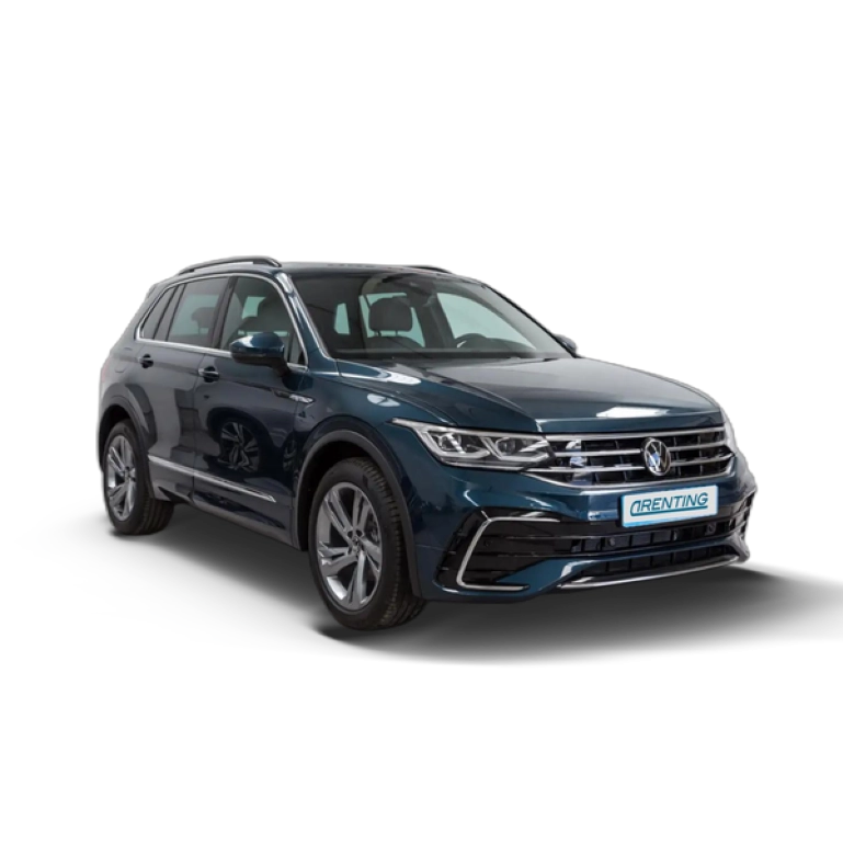 Renting Volkswagen Tiguan 2.0TDI R-Line 110kW Azul 1