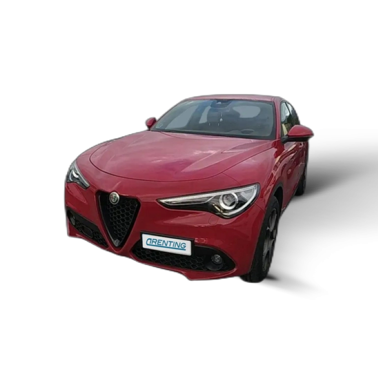 Renting Alfa Romeo Stelvio 2.2 Diesel 140kW (190cv) SPRINT AWD Rojo 1