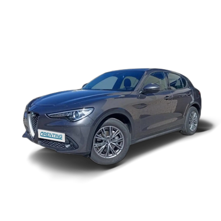 Renting Alfa Romeo Stelvio 2.2 Diesel 190cv AWD Super Gris