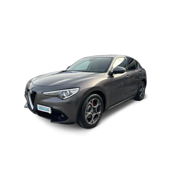 Renting Alfa Romeo Stelvio 2.2 Executive RWD Aut. 160 Gris