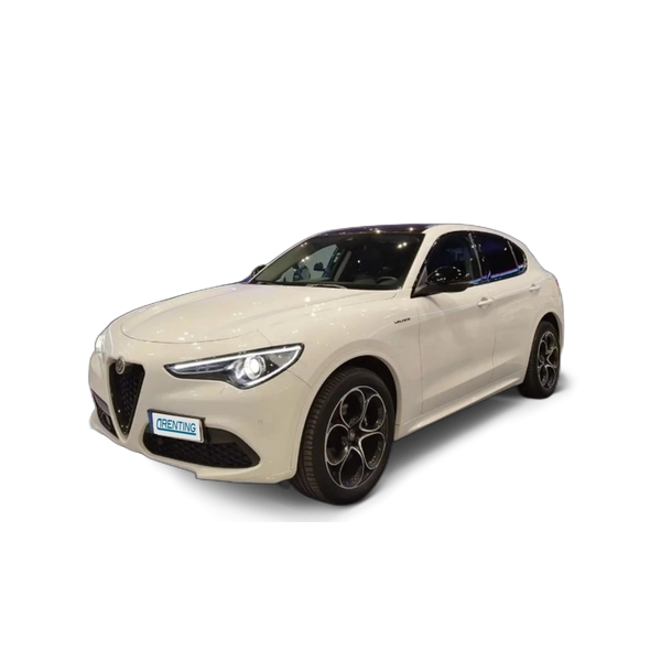 Renting Alfa Romeo Stelvio 2.2 Veloce Q4 210 Aut. Blanco