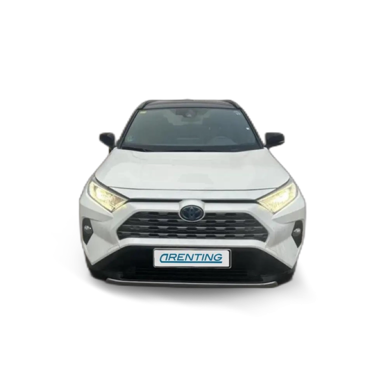 Renting Toyota RAV 4 2.5 hybrid 2WD Feel! Blanco