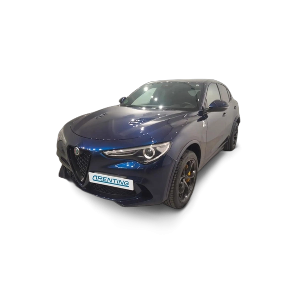 Renting Alfa Romeo Stelvio 2.9 Gasolina 375kW (510CV) Quadrifogl Q4 Azul