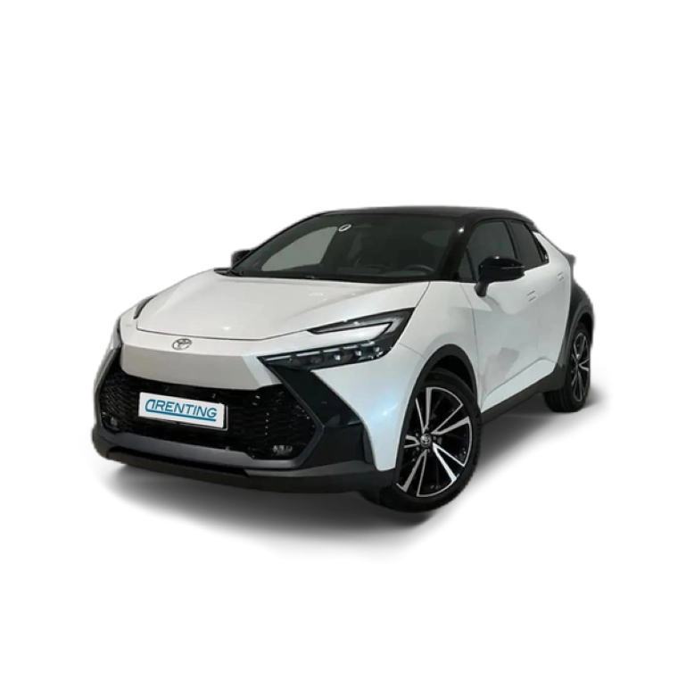 Renting Toyota C-HR 200H Premiere Edition Azul