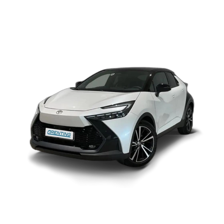 Renting Toyota C-HR 200H Premiere Edition Azul