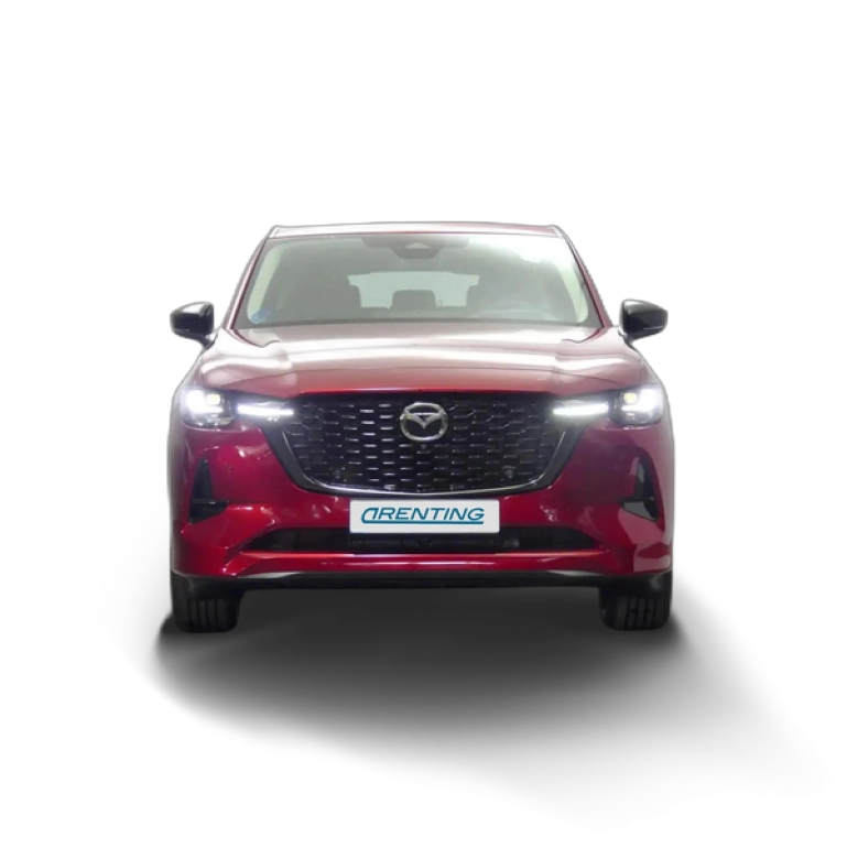 Renting Mazda CX-60 2022 2.5 e-SKYACTIV PHEV 327CV 8AT AWD HOMUTA CON- Rojo 1