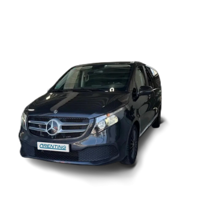 Renting Mercedes-Benz V 220d Largo Avantgarde 7G Tronic Gris