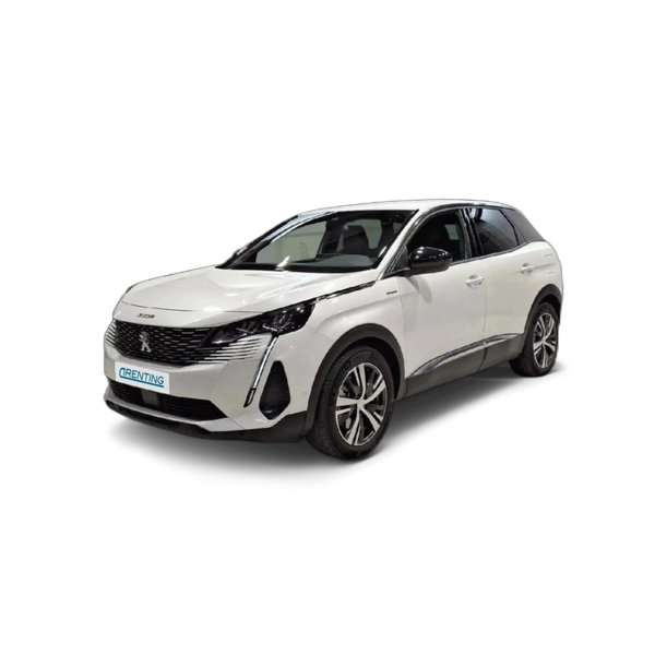 Renting Peugeot 3008 225 e-EAT8 Allure Pack Blanco