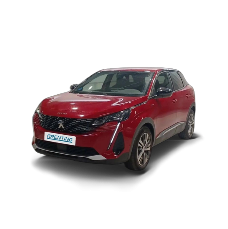 Renting Peugeot 3008 225 e-EAT8 Allure Pack Rojo