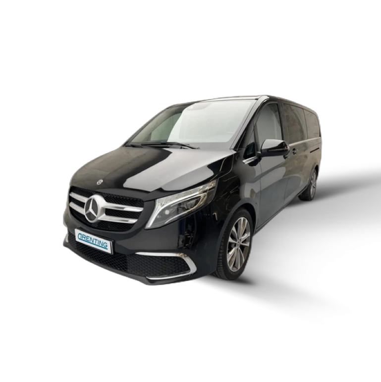 Renting Mercedes-Benz V 250 250d Extralargo Avantgarde Negro