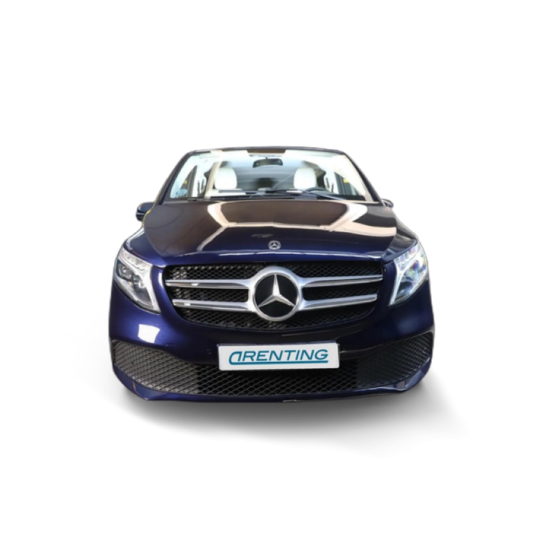 Renting Mercedes-Benz V 250 250d Largo Avantgarde 7G Tronic Azul