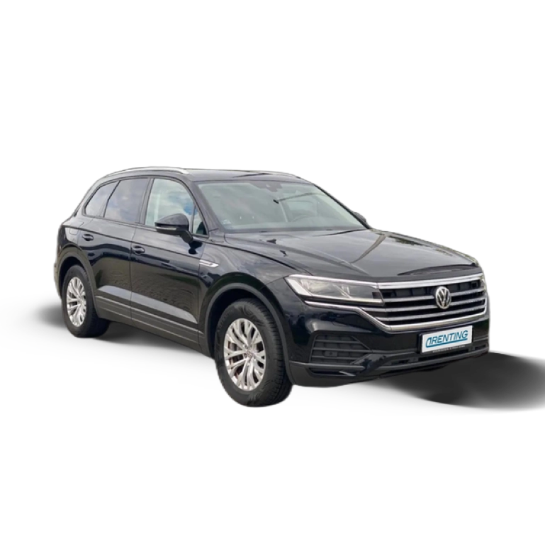 Renting Volkswagen Touareg 3.0TDI V6 Pure Tiptronic 4Motion 170kW Negro 1