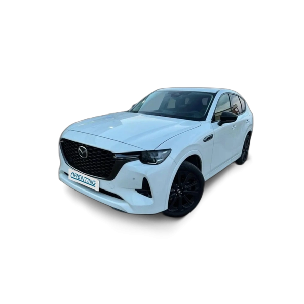 Renting Mazda CX-60 3.3L e-Skyactiv-D MHEV Homura COM-P 2WD 147kW Aut. Blanco