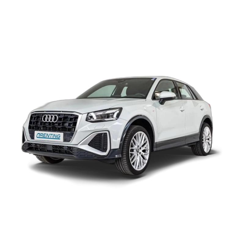 Renting Audi Q2 30 TDI Adrenalin S tronic 85kW Plateado 2