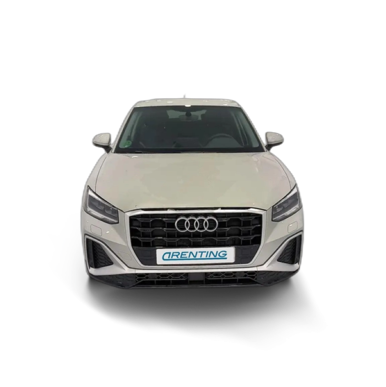 Renting Audi Q2 30 TDI S line 85kW Plateado 2