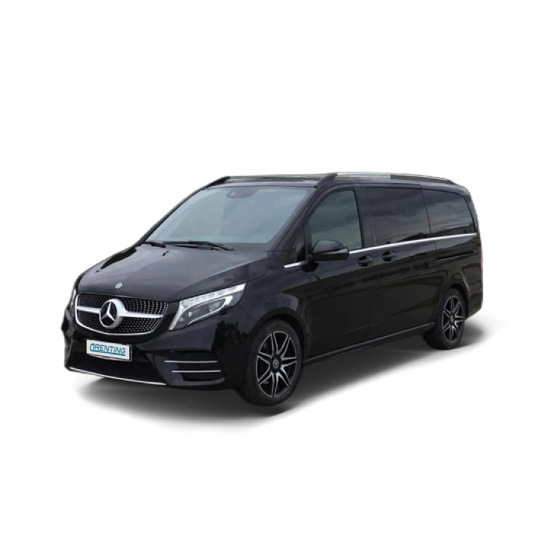 Renting Mercedes-Benz V 300d Largo Avantgarde Negro 1