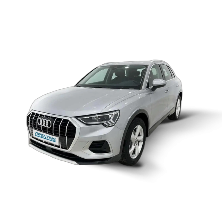 Renting Audi Q3 35 TDI Advanced S tronic 110kW Plateado 2