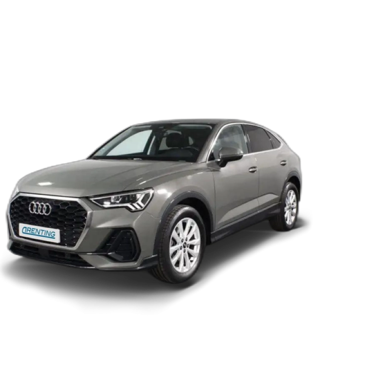 Renting Audi Q3 35 TDI Advanced S tronic 110kW Gris 5