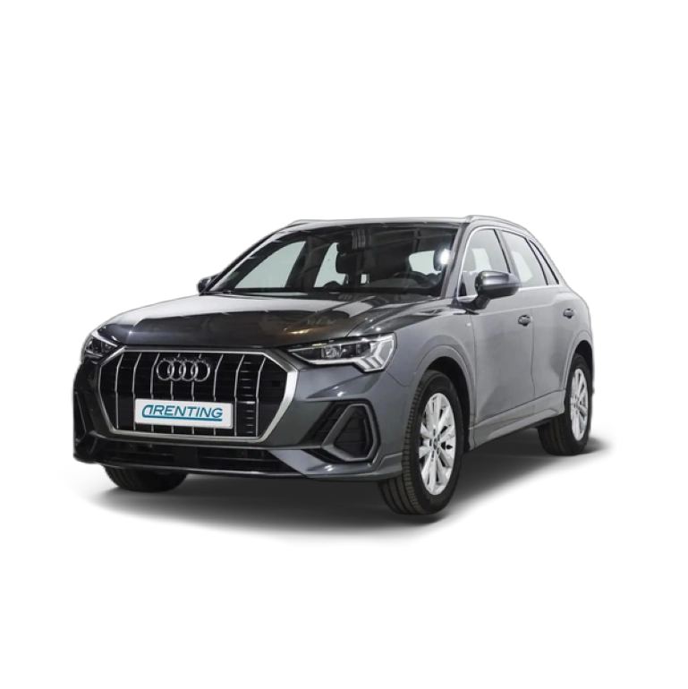 Renting Audi Q3 35 TDI Black line S tronic 110kW Gris