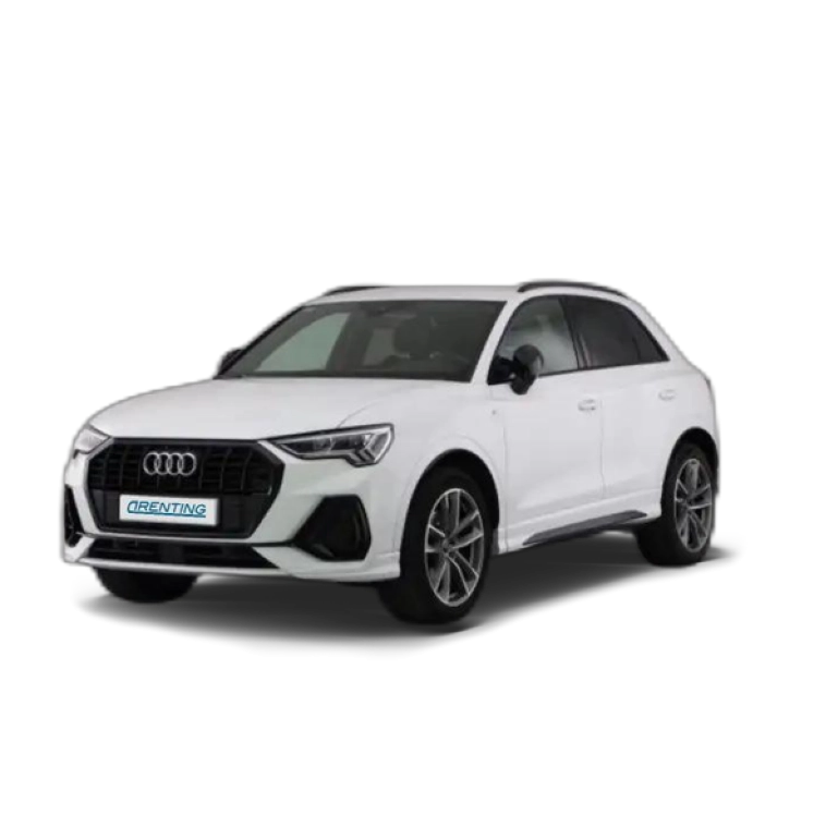 Renting Audi Q3 35 TDI Black line S tronic 110kW Blanco 2