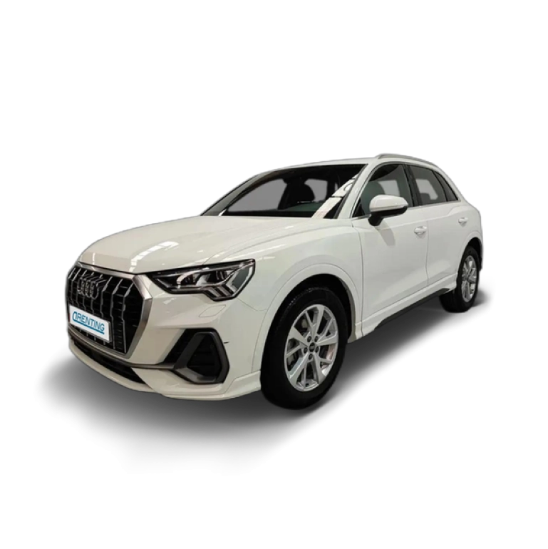 Renting Audi Q3 35 TDI S line S tronic 110kW Blanco 1