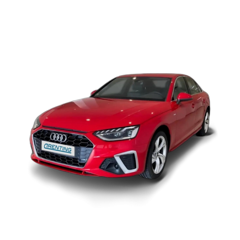 Renting Audi A4 35 TDI S line S tronic 120kW Rojo