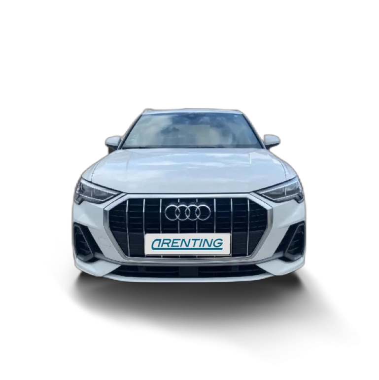 Renting Audi Q3 35 TDI S line Stronic 150hp 5d (MY23) Blanco 1