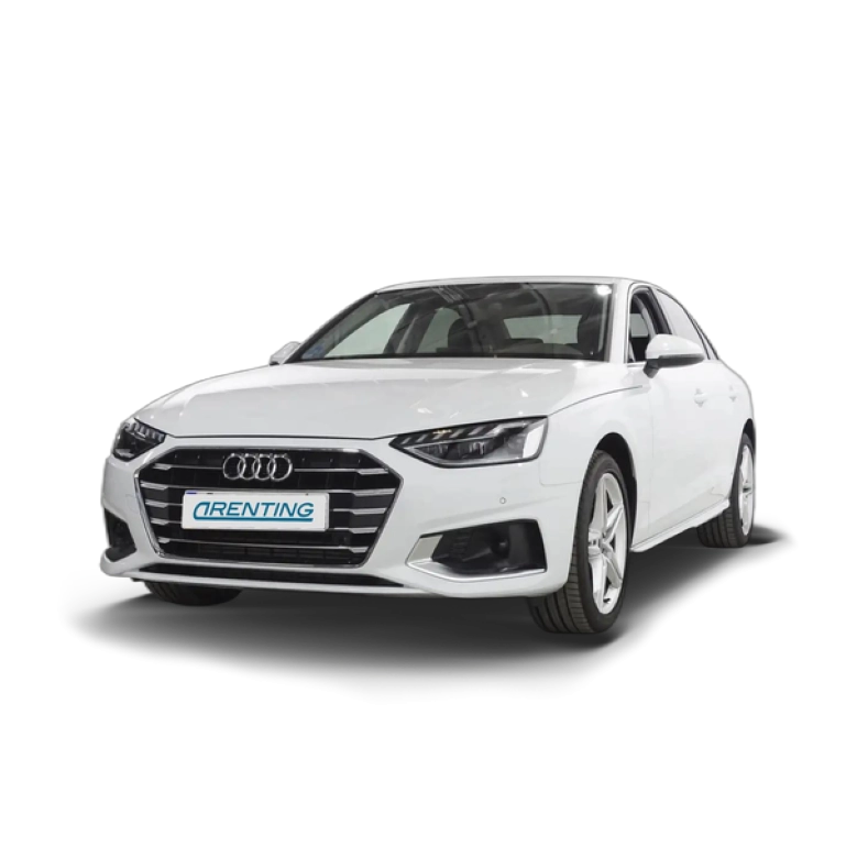 Renting Audi A4 35 TFSI Advanced S tronic 110kW Blanco 1