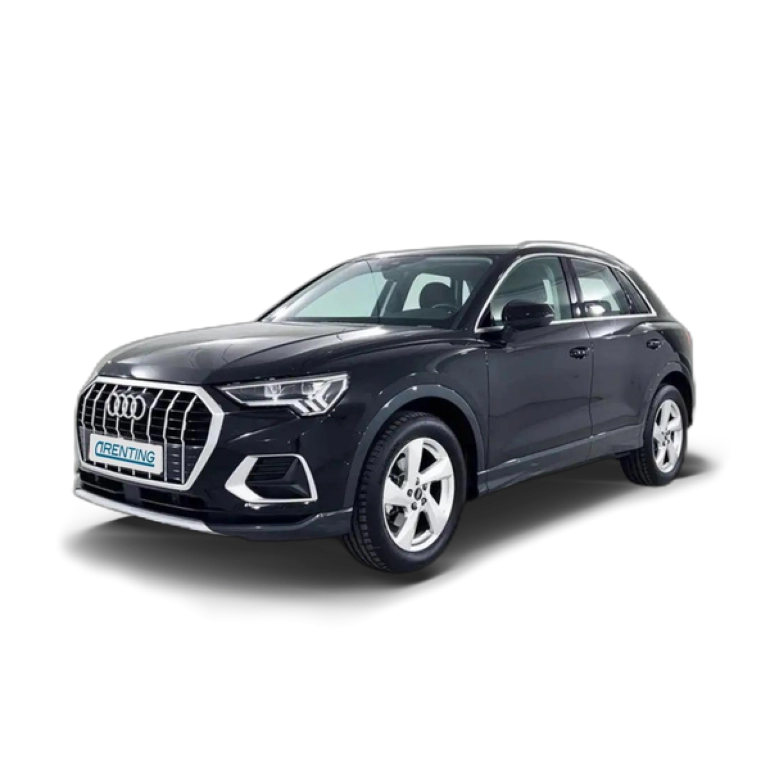 Renting Audi Q3 35 TFSI Advanced S tronic Negro