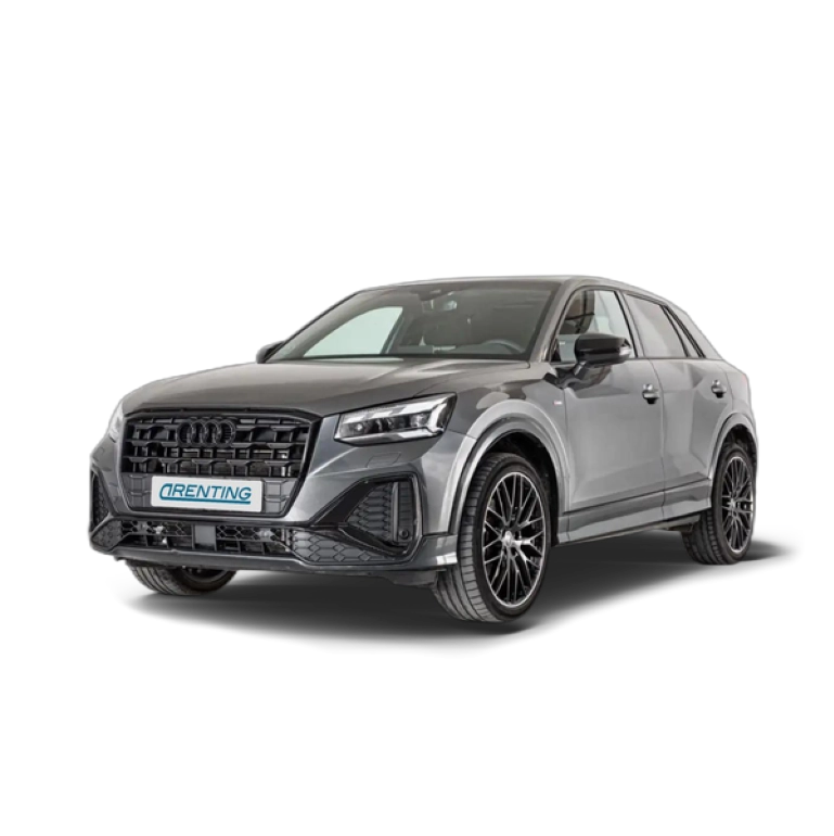 Renting Audi Q2 35 TFSI Black line edition S tronic 110kW Gris 1