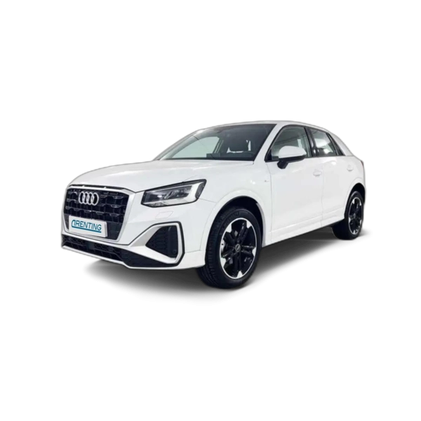 Renting Audi Q2 35 TFSI S line S tronic 110kW Blanco