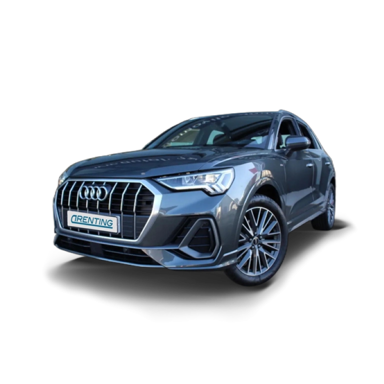 Renting Audi Q3 35 TFSI S line S tronic Gris