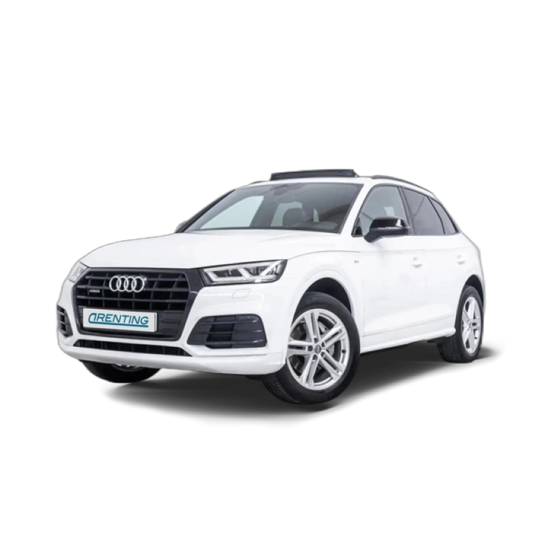 Renting Audi Q5 40 TDI Black line quattro-ultra S tronic 140kW Blanco 2