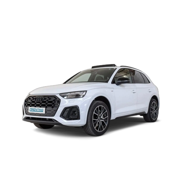 Renting Audi Q5 40 TDI quattro-ultra Black line S tronic 150kW Blanco 2