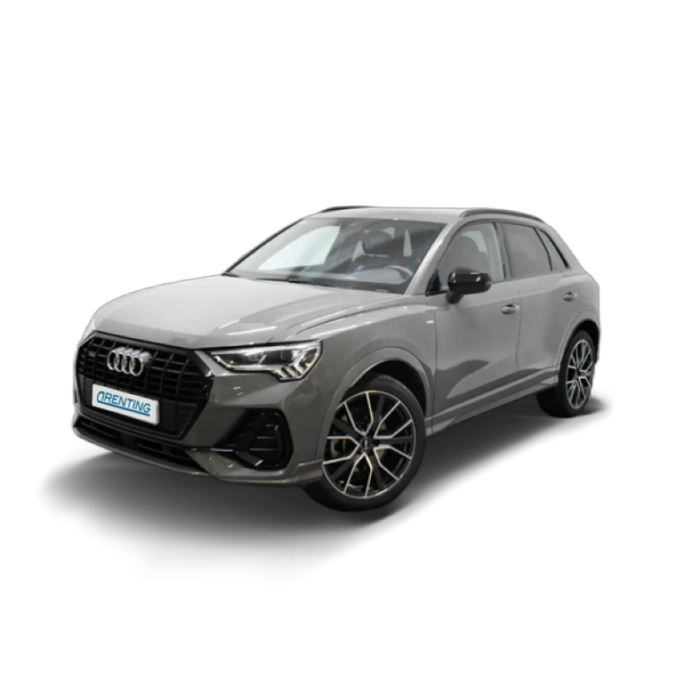 Renting Audi Q3 40 TFSI Black line quattro S tronic Gris 1